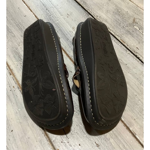 Alegria Felice Mary Jane Shoes Womens 6-6.5 Snake Patent Leather FEL-713-151 - Picture 10 of 10